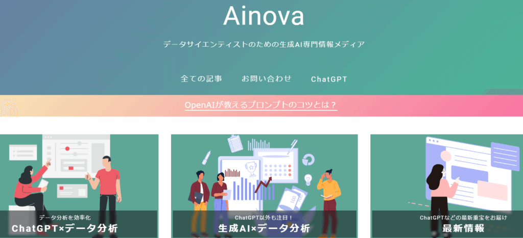 Ainova公式サイト